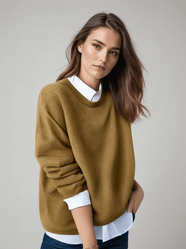 Monika | Sweter Damski Dzianinowy