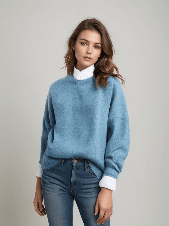 Monika | Sweter Damski Dzianinowy