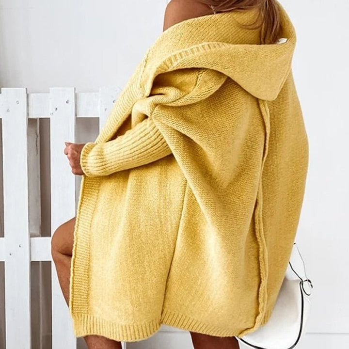 Dorota | Kardigan Damski Oversized Z Kapturem