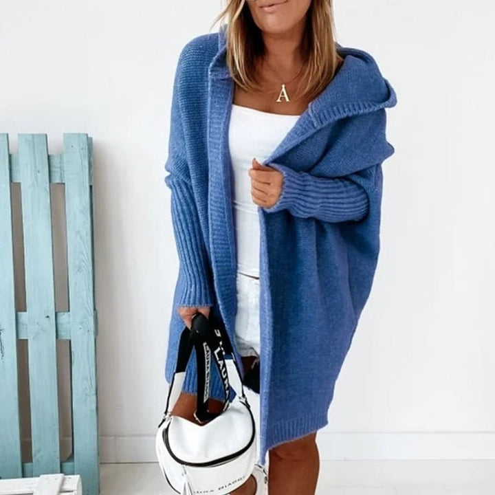 Dorota | Kardigan Damski Oversized Z Kapturem