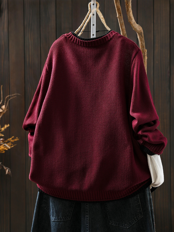 Dorota | Kardigan damski oversize z guzikami