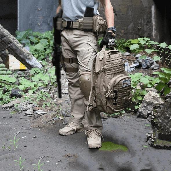 Piotr | Spodnie trekkingowe męskie cargo z kieszeniami