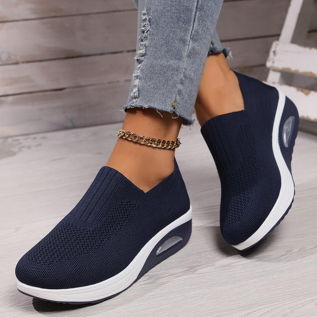Dorota | Buty damskie wsuwane z amortyzującą podeszwą