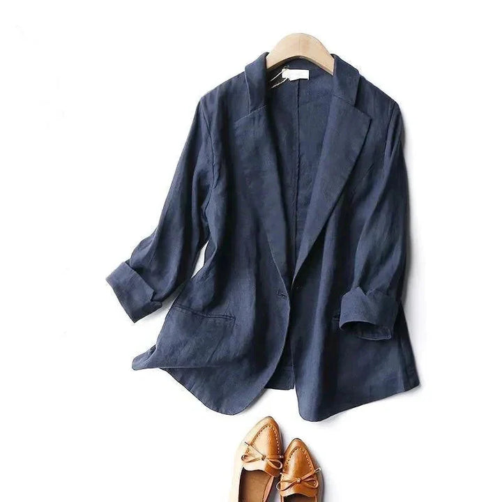 Elżbieta | Blazer Damski Lniany