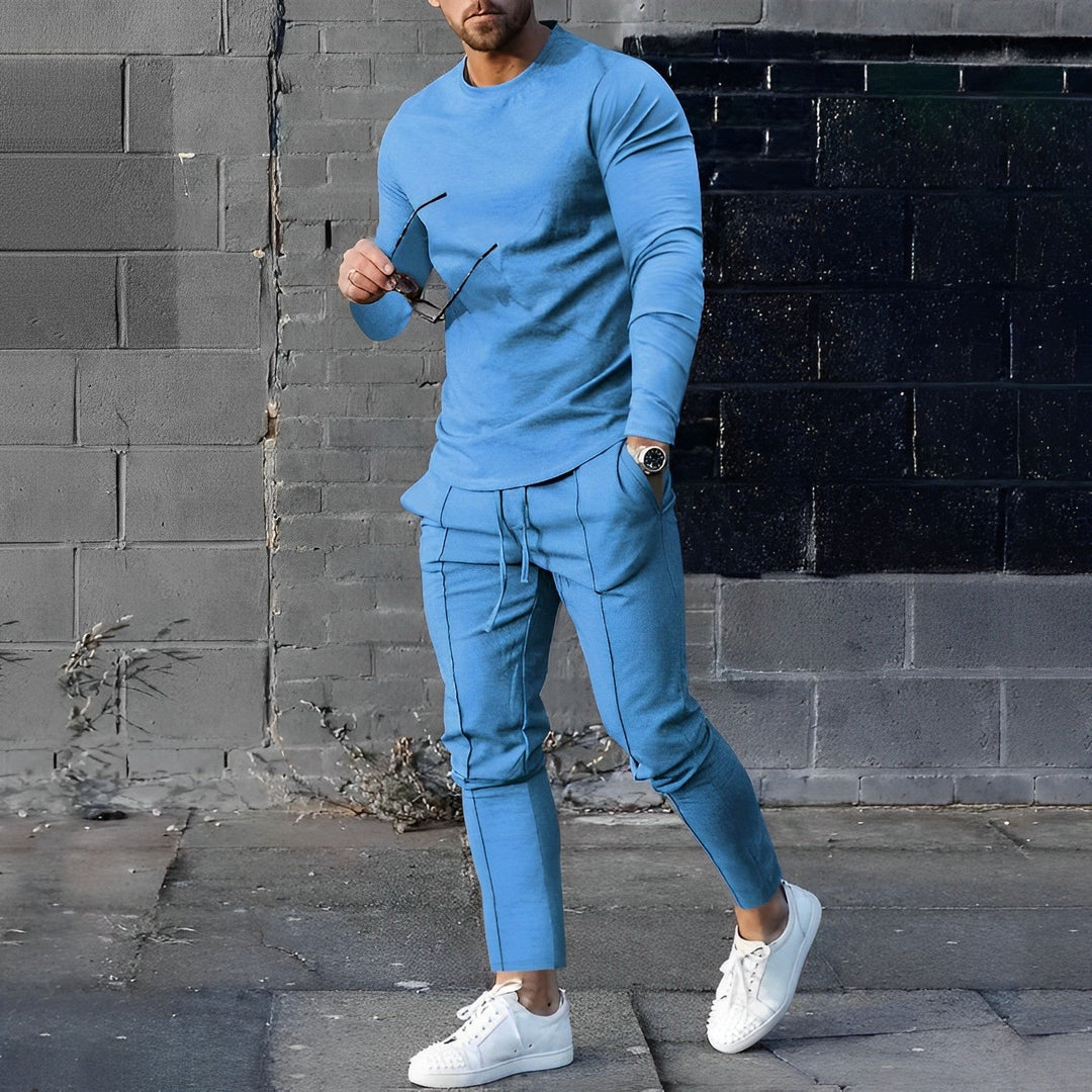 Kamil | Komplet Męski Casualowy Lekki Oddychający Elegancki Wszechstronny