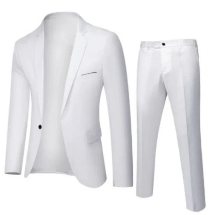 Marek | Garnitur Męski Slim Fit Dwuczęściowy