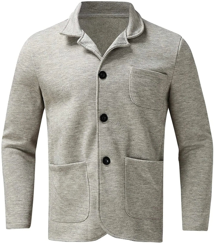 Franciszek | Kardigan męska casual regular fit z kieszeniami