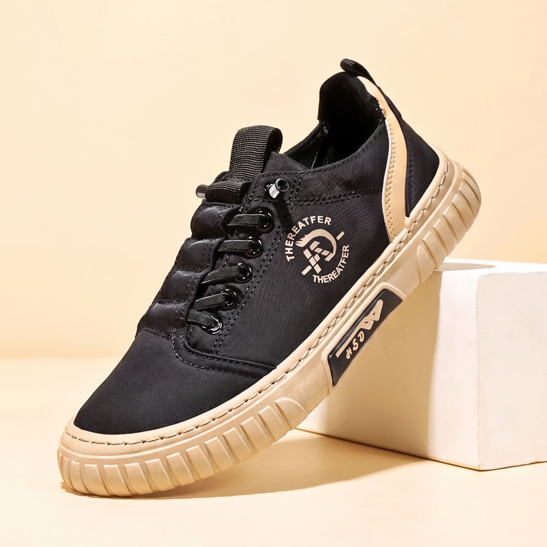 Łukasz | Sneakersy męskie miejskie z Elastyczną Podeszwą