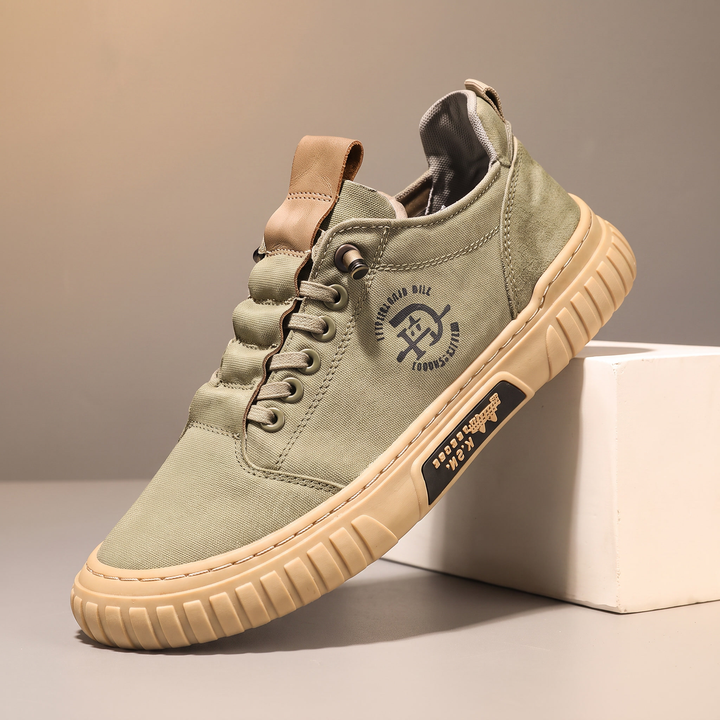 Łukasz | Sneakersy męskie miejskie z Elastyczną Podeszwą
